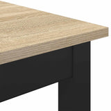 Dining Tables 140 x 80 x 75 cm Engineered Wood Sonoma Oak - Close-Up Angle