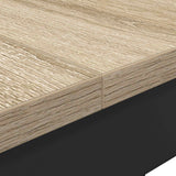 Dining Tables 140 x 80 x 75 cm Engineered Wood Sonoma Oak - Low Angle