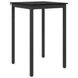 Standing Bar Table Engineered Wood - Front View