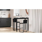 Standing Bar Table Engineered Wood