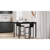 Standing Bar Table Engineered Wood - Close-Up Angle