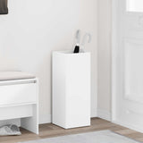 Umbrella Stand White 25 x 24.5 x 64 cm Engineered Wood