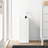 Umbrella Stand White 25 x 24.5 x 64 cm Engineered Wood - Top-Down View