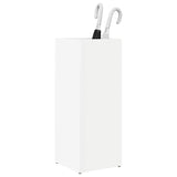 Umbrella Stand White 25 x 24.5 x 64 cm Engineered Wood - Side View