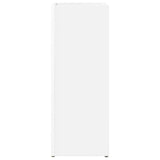 Umbrella Stand White 25 x 24.5 x 64 cm Engineered Wood