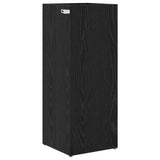 Umbrella Stand Black Oak 25 x 24.5 x 64 cm Engineered Wood - Close-Up Angle