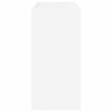 Umbrella Stand White 65 x 24 x 50 cm Engineered Wood - Rear View