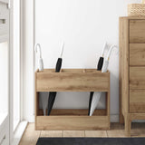 Umbrella Stand Artisan Oak 65 x 24 x 50 cm Engineered Wood