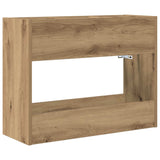 Umbrella Stand Artisan Oak 65 x 24 x 50 cm Engineered Wood - Front View