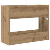 Umbrella Stand Artisan Oak 65 x 24 x 50 cm Engineered Wood - Close-Up Angle