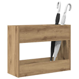 Umbrella Stand Artisan Oak 65 x 24 x 50 cm Engineered Wood - Side View