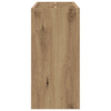 Umbrella Stand Artisan Oak 65 x 24 x 50 cm Engineered Wood - Rear View