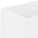 Umbrella Stand White 40 x 20 x 55.5 cm Engineered Wood
