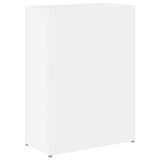 Umbrella Stand White 40 x 20 x 55.5 cm Engineered Wood - Front View