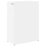 Umbrella Stand White 40 x 20 x 55.5 cm Engineered Wood - Close-Up Angle