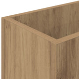 Umbrella Stand Artisan Oak 40 x 20 x 55.5 cm Engineered Wood - Low Angle