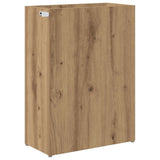 Umbrella Stand Artisan Oak 40 x 20 x 55.5 cm Engineered Wood - Close-Up Angle