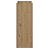 Umbrella Stand Artisan Oak 40 x 20 x 55.5 cm Engineered Wood - Rear View