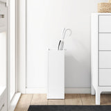 Umbrella Stand White 20 x 20 x 55.5 cm Engineered Wood