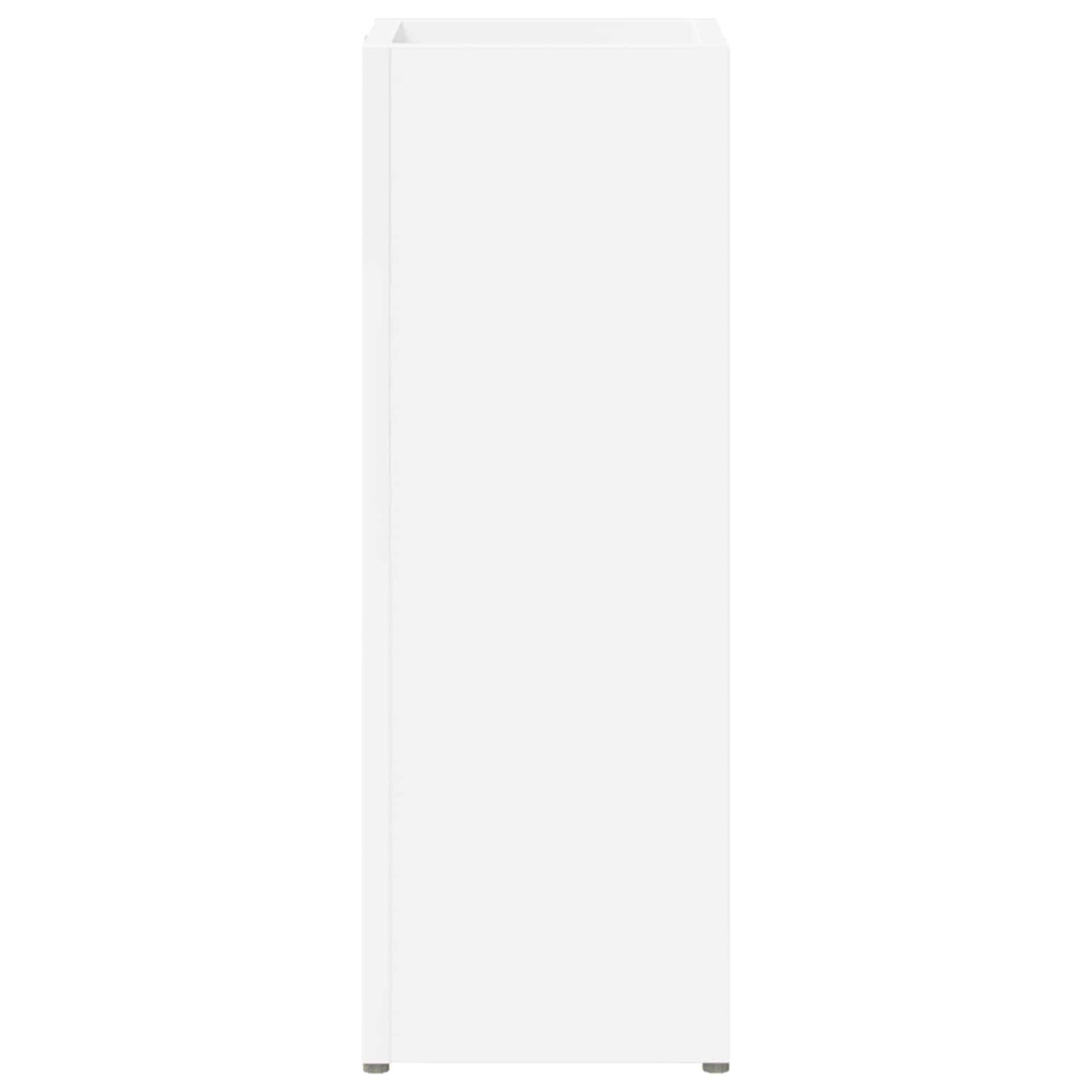 Umbrella Stand White 20 x 20 x 55.5 cm Engineered Wood