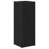 Umbrella Stand Black Oak 20 x 20 x 55.5 cm Engineered Wood - Front View