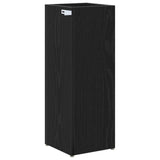 Umbrella Stand Black Oak 20 x 20 x 55.5 cm Engineered Wood - Close-Up Angle