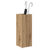 Umbrella Stand Artisan Oak 20 x 20 x 55.5 cm Engineered Wood - Side View