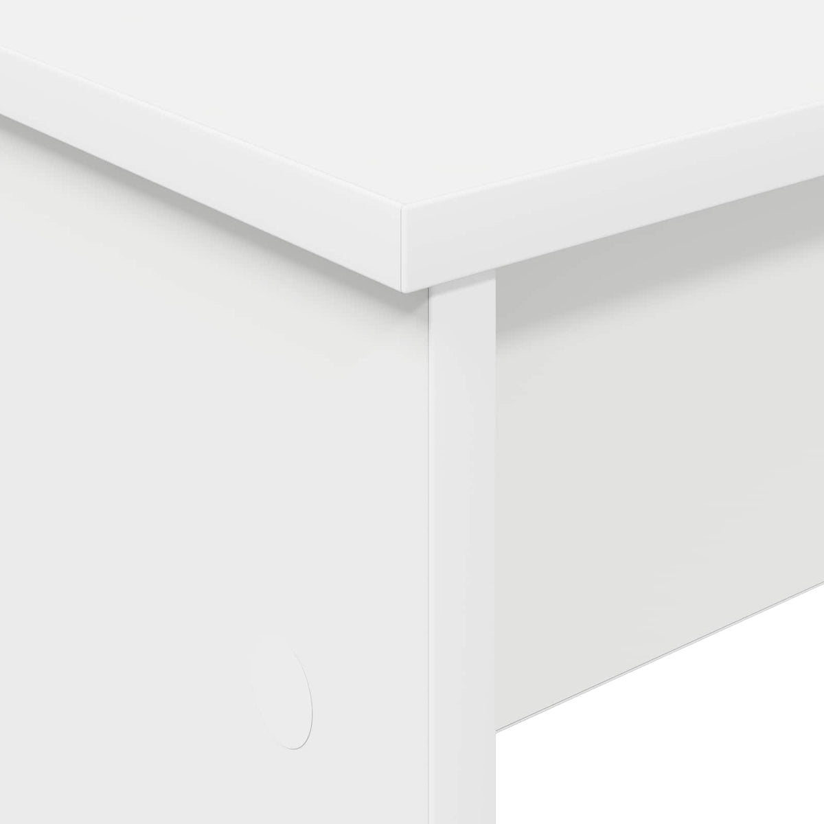 Keyboard Stand White 130 x 32 x 64 cm Engineered Wood