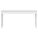 Keyboard Stand White 130 x 32 x 64 cm Engineered Wood - 45-Degree Angle