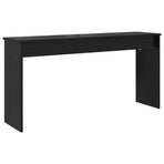 Keyboard Stand Black Oak 130 x 32 x 64 cm Engineered Wood