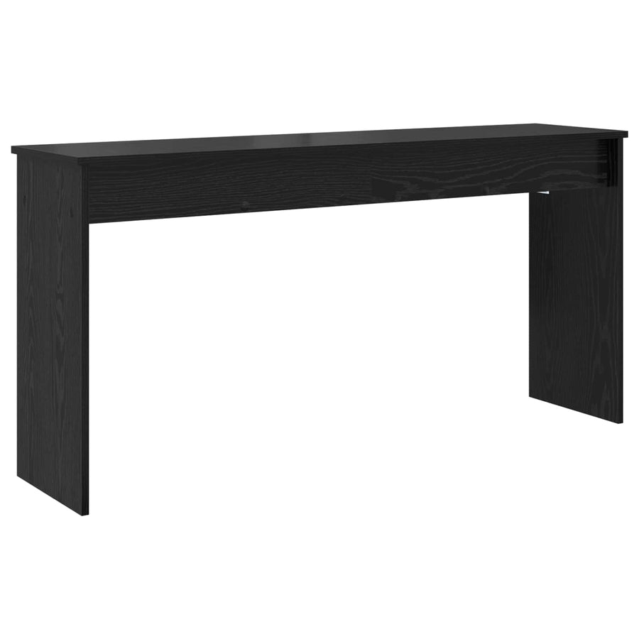 Keyboard Stand Black Oak 130 x 32 x 64 cm Engineered Wood