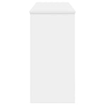 Keyboard Stand White 120 x 32 x 64 cm Engineered Wood