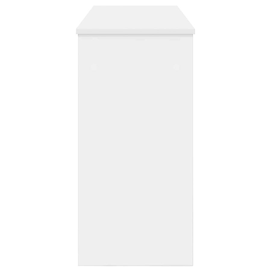 Keyboard Stand White 120 x 32 x 64 cm Engineered Wood