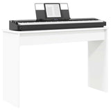 Keyboard Stand White 100 x 32 x 64 cm Engineered Wood