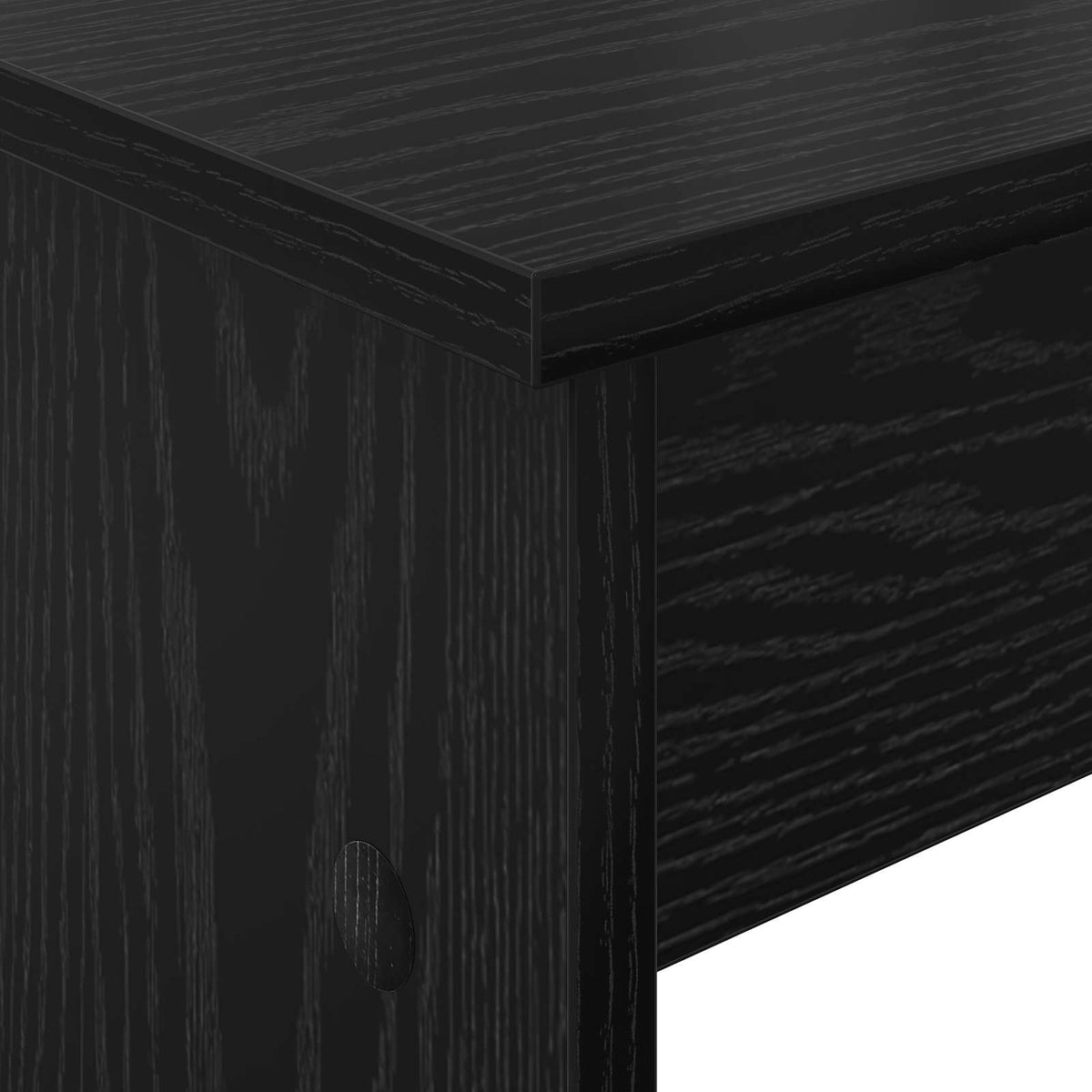Keyboard Stand Black Oak 100 x 32 x 64 cm Engineered Wood