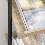 Magazine Rack Sonoma Oak 68 x 40 x 123.5 cm Engineered Wood