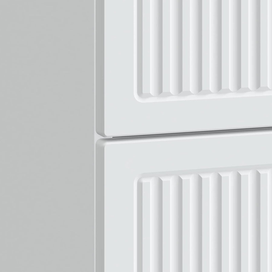 Bedside Cabinet White 62 x 34.5 x 47.5 cm Engineered Wood