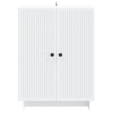 Sideboard White 66 x 34.5 x 90 cm Engineered Wood - Rear View
