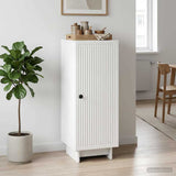 Sideboard White 33 x 34.5 x 90 cm Engineered Wood - Top-Down View