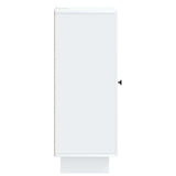 Sideboard White 33 x 34.5 x 90 cm Engineered Wood