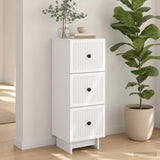 Drawer Cabinet White 33 x 34.5 x 90 cm Engineered Wood - Top-Down View