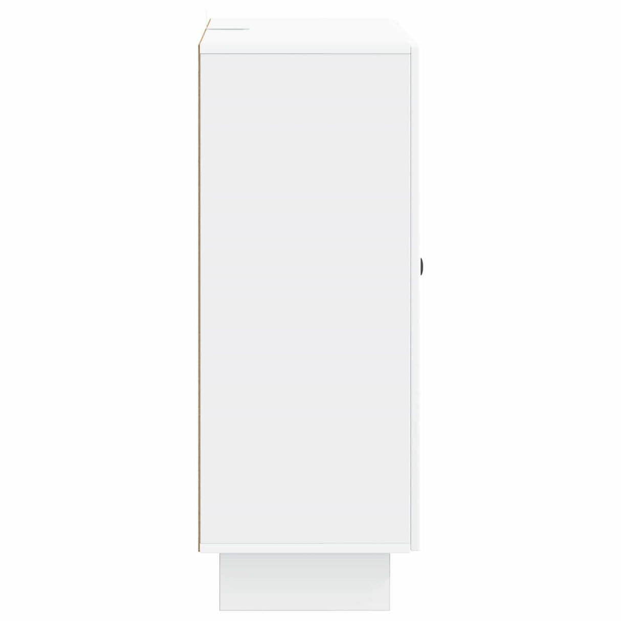 Sideboard with Drawer White 66 x 34.5 x 90 cm Engineered Wood