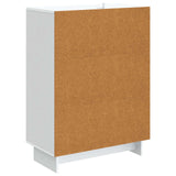 Sideboard with Drawer White 66 x 34.5 x 90 cm Engineered Wood