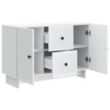 Sideboard with Drawer White 89 x 34.5 x 60 cm Engineered Wood