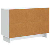 Sideboard with Drawer White 89 x 34.5 x 60 cm Engineered Wood