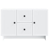 Sideboard with Drawer White 89 x 34.5 x 60 cm Engineered Wood