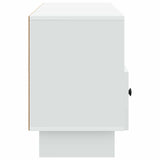 TV Cabinet with Drawer White 102 x 34.5 x 50 cm Engineered Wood - Close-Up Angle