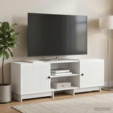 TV Cabinet White 150 x 31 x 50 cm Engineered Wood