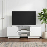 TV Cabinet White 150 x 31 x 50 cm Engineered Wood