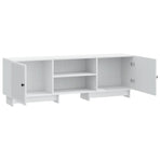 TV Cabinet White 150 x 31 x 50 cm Engineered Wood
